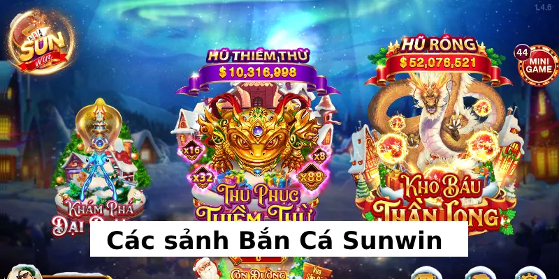 Sảnh cược Bắn Cá Sunwin thú vị thu hút người xem